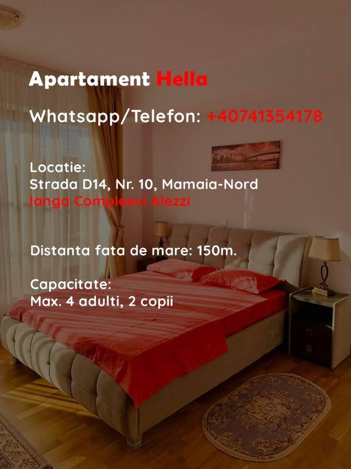 Hella Apartament Mamaia-Nord Năvodari Zewnętrze zdjęcie